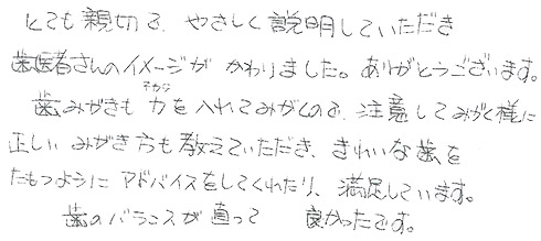 患者さまの症例
