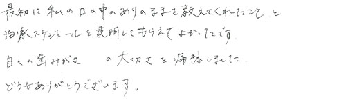 患者さまの症例