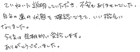 患者さまの症例