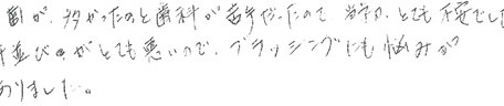 患者さまの症例