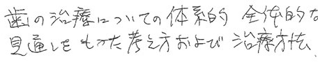 患者さまの症例