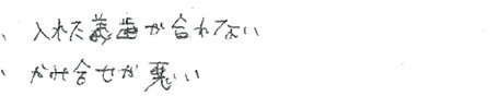 患者さまの症例