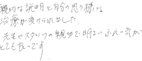 患者さまの症例