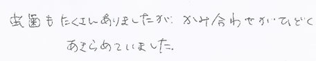 患者さまの症例